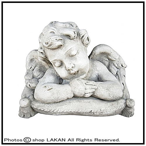 エンゼル 午睡 彫像 石像