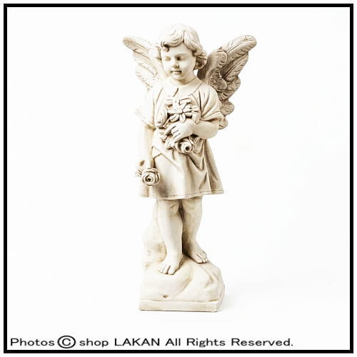 かわいい 彫像 可愛いの子 天使の像