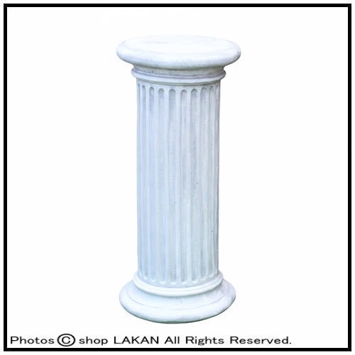 花台 円柱型 庭 オブジェ