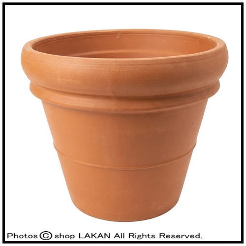 素焼き 陶器鉢 リムポット 輸入植木鉢