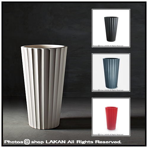 パオロ・リザット　大型樹脂鉢　セラルンガ社　デザイナーズ　大型プランター　ユーフロニオ　ポリエチレン樹脂製　シンプルデザイン　