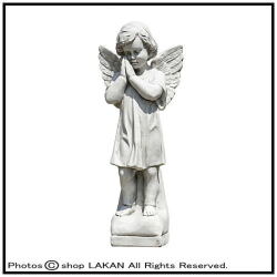 ガーデン石像 エンゼル 祈りの天使像 オブジェ