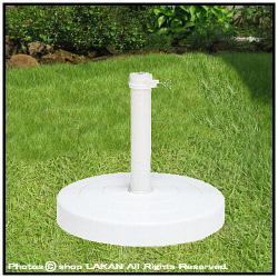 人気 パラソルベース30kg コンクリート製パラソル用ベース Shop ラカン 堅牢で実用的な高級パラソル ベース販売