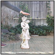 ガーデニング 洋風庭園にはピッタリのイタリア石造ヴィーナス像 乙女像