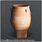 ギリシャ クレタ島製 手描き壺 クレタ アンフォレアス φ60cm鉢 独特なデザイン ギリシア