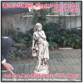 少女 石像 女の子 ガーデンオブジェ