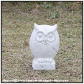 ガーデンオブジェ　アンティーク仕様　石造置物　石像　フクロウ　梟　動物　アニマル　ふくろう　