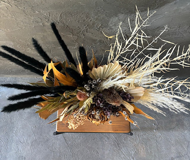 ドライフラワーアレンジメント