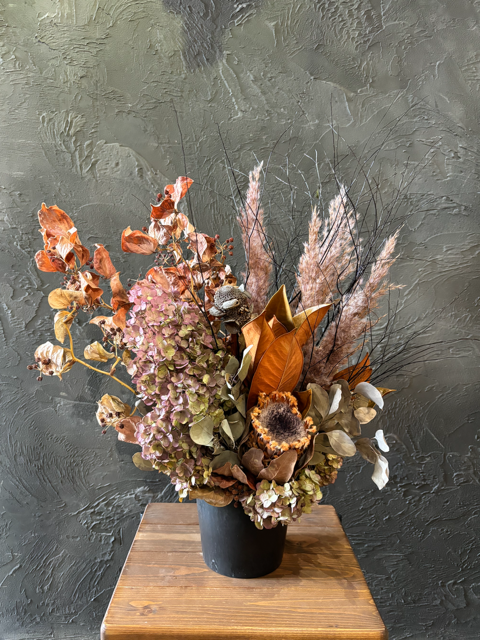 ドライフラワーアレンジメント