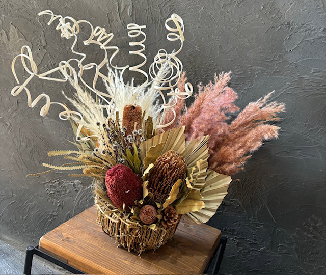 ドライフラワーアレンジメント