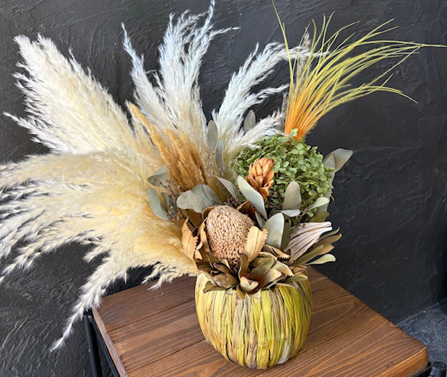 ドライフラワーアレンジメント