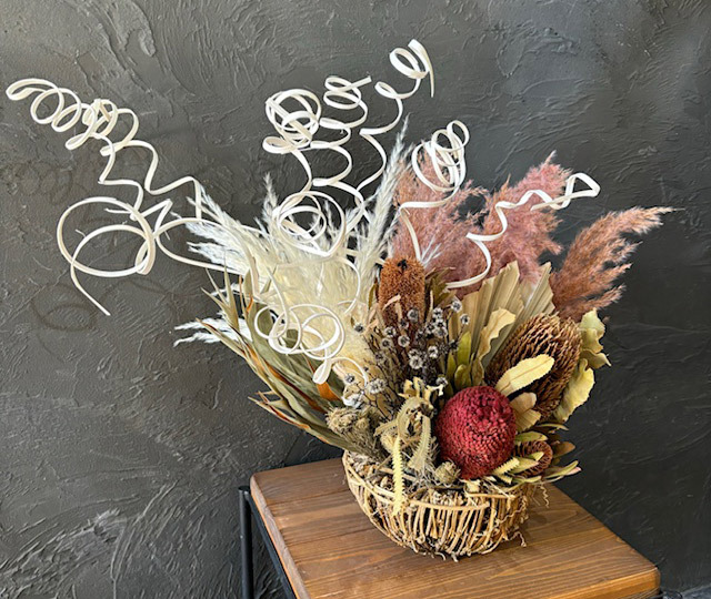 ドライフラワーアレンジメント