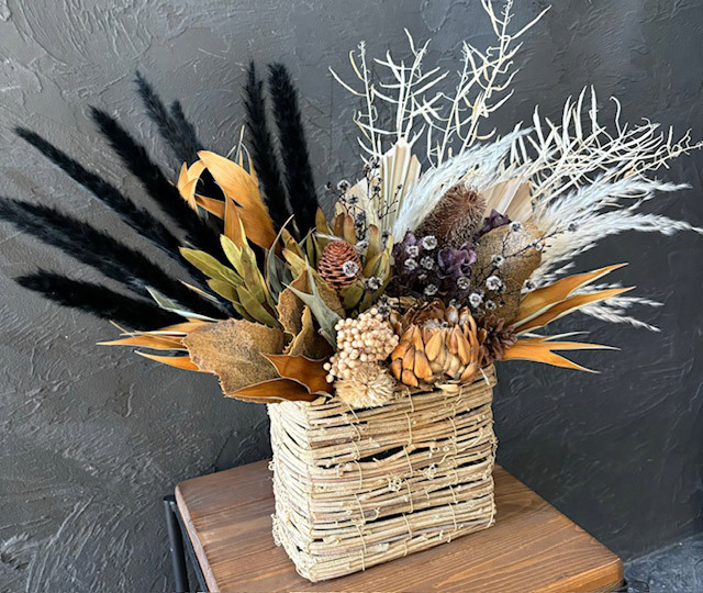 ドライフラワーアレンジメント