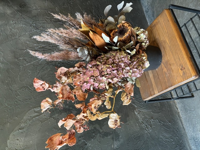 ドライフラワーアレンジメント