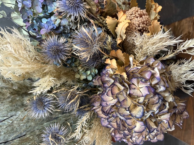 ドライフラワーアレンジメント