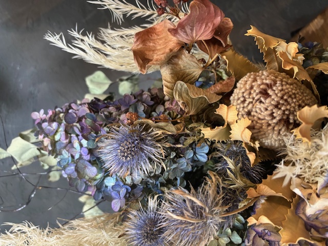 ドライフラワーアレンジメント