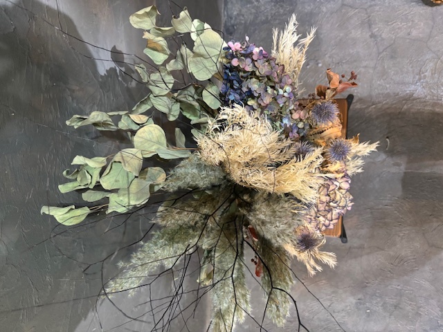 ドライフラワーアレンジメント