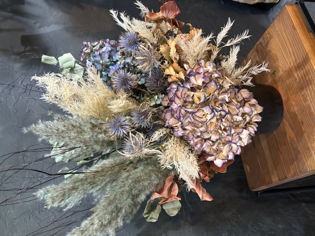 ドライフラワーアレンジメント