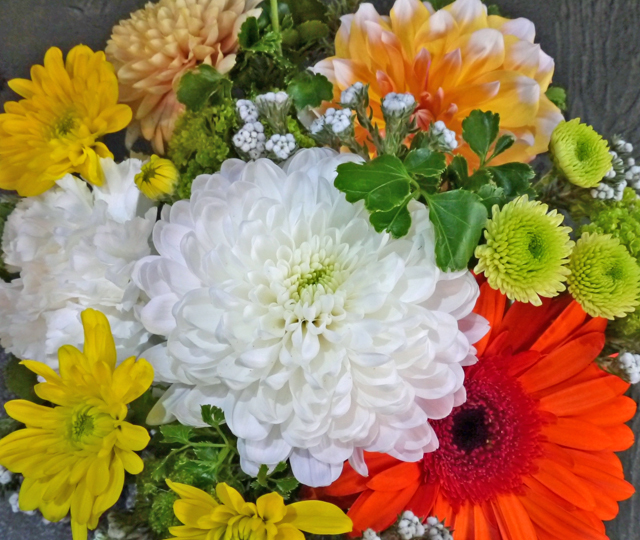 おまかせ　お供え　白イエロー