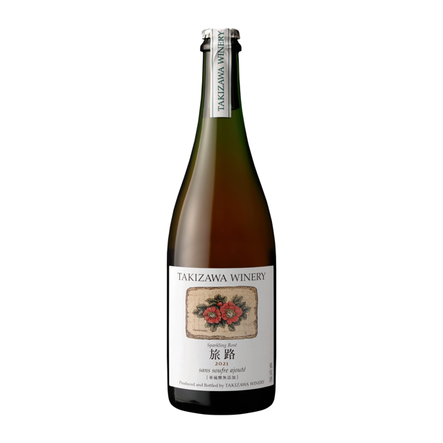 TAKIZAWA WINERY 旅路ロゼ 2021　サン・スーフル・アジュテ　スパークリング