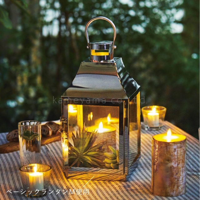 LUMINARA  バーチピラーLEDキャンドル　S・Mサイズ　リモコンセット LUMINARA バーチピラーLEDキャンドル S・Mサイズ リモコンセット