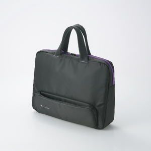 [Betsumo]カジュアルバッグ 13.3インチワイドPC収納(ブラック)