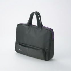 [Betsumo]カジュアルバッグ 13.3インチワイドPC収納(ブラック)