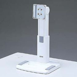 昇降液晶モニタスタンド■ホワイト：CR-27W