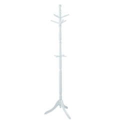 【15%OFF!送料無料!】上部回転式ポールハンガースタンド(ホワイト)■W515×D445×H1830mm■LT-10091WH