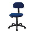 【送料無料！31%OFF！】【スタディーチェア(肘なし)】リーズナブル肘無しOAチェア(ブルー)■E-100XSBL