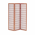 【45%OFF!送料無料! 和風衝立3連ひかり】和風パーティション（高さ1500mm）ブラウン（JP-和風衝立3連ひかり）■JP-3BR