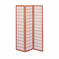【48%OFF!送料無料! 和風衝立3連ひかり】和風パーティション（高さ1800mm）ブラウン■JP-L180-3BR