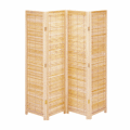 【送料無料！53％！】【衝立4連】ブラインド式開閉幕のホームパーティション（高さ1720mm）ナチュラル■JP-LB4NA
