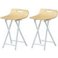 【送料無料！39%OFF！】【ply folding chair 2脚セット】おしゃれなウッド調折り畳みチェア(ナチュラル)■PFC-PY05NAX2SET