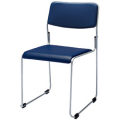 【47%OFF!送料無料!】スタッキングミーティングチェア(ブルー)■SNC-ST4BL