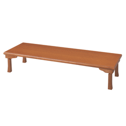 【52%OFF!送料無料! 座卓（折脚）】天然木折りたたみ式座テーブル（幅1800×奥600mm）木目■TWZ-C1860BR