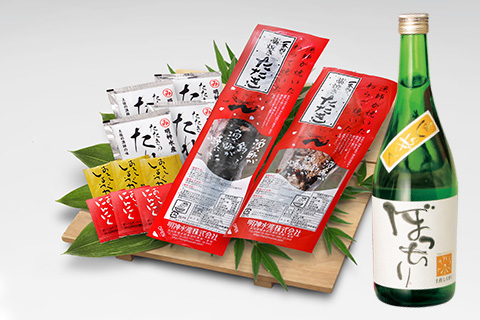 きっきぽっち様　2つセット 藁焼き鰹たたき2節と純米酒『ぼっちり』セット〔BT-1〕