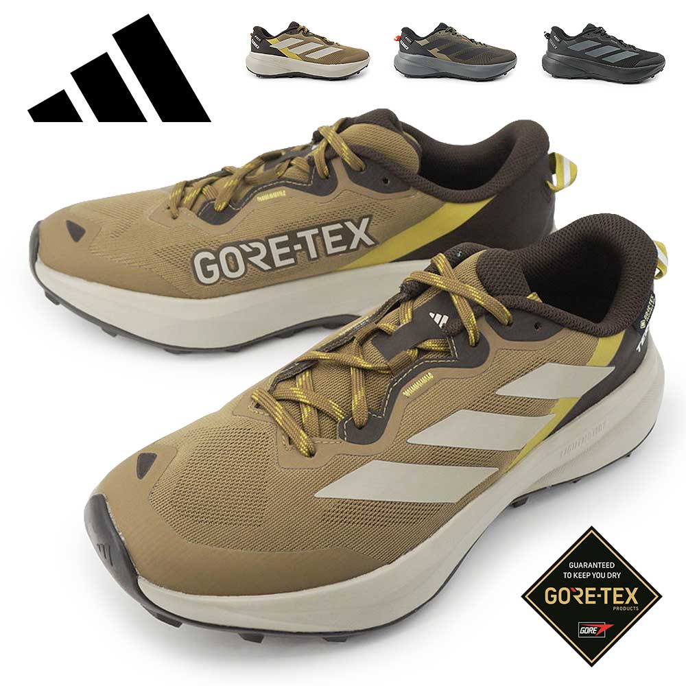 【秋トレンド先取りセール】アディダス スニーカー メンズ 防水 Terrex トレースファインダー プラス GORE-TEX トレイルランニング 26秋冬新作 adidas Terrex Tracefinder Plus GORE-TEX