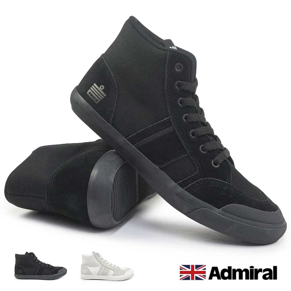 アドミラル スニーカー イノマー ハイ キャンバス AD612 レディース メンズ オーセンティックモデル 25秋冬新作 Admiral INOMER HI CANVAS
