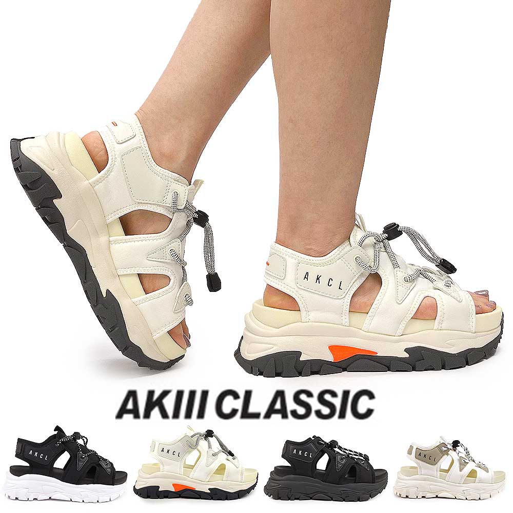 アキクラシック サンダル 厚底 レディース アナトリア AKC-0073 日本限定 韓国ファッション AKIII CLASSIC