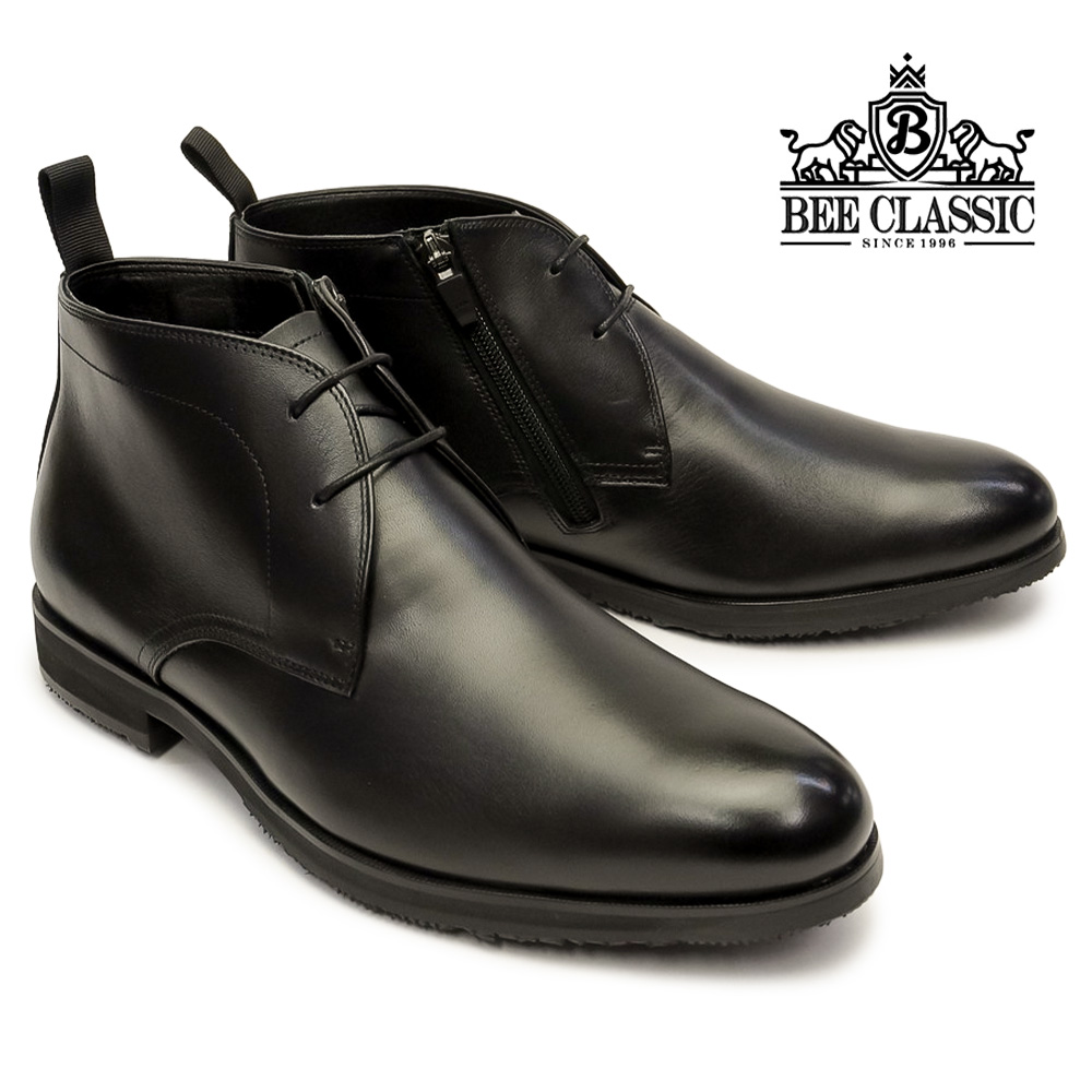 ビークラシック byマドラス メンズ 防水 チャッカブーツ SPCB9708G 防滑 雪国 雪道 本革 ゴアテックス 4E 紳士靴 BEE CLASSIC GORE-TEX