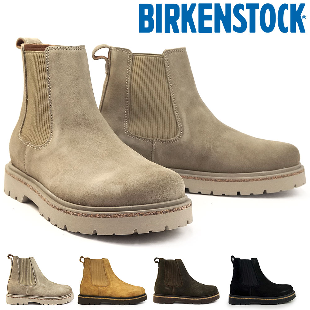 ビルケンシュトック ハイウッド スリップオン サイドゴア スエード ナロー 幅狭 ハーフブーツ Birkenstock Highwood SlipOn