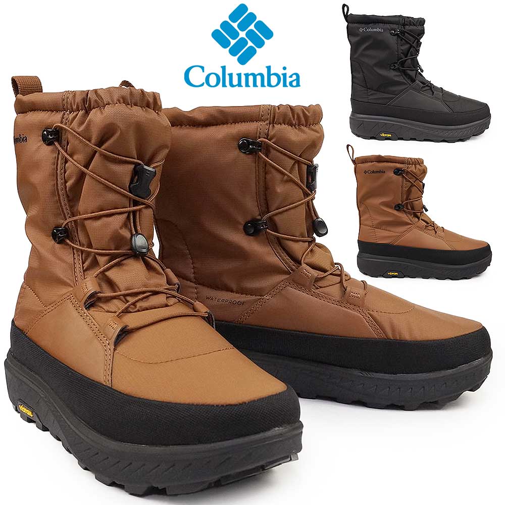 コロンビア 防水 スノーブーツ 防滑 YU7423 イエローテイル ブーツ アークティックグリップ ウォータープルーフ オムニヒートインフィニティ メンズ レディース YELLOWTAIL BOOT AG WP OHI