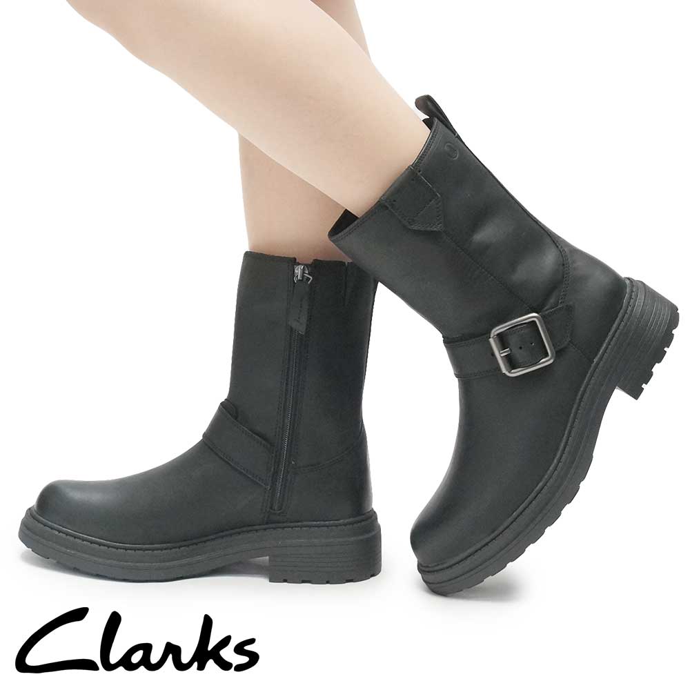 【決算セール】クラークス レディース ブーツ オリノコ3ベイ 26183923 カジュアルブーツ 25秋冬新作 Clarks Orinoco3 Bay