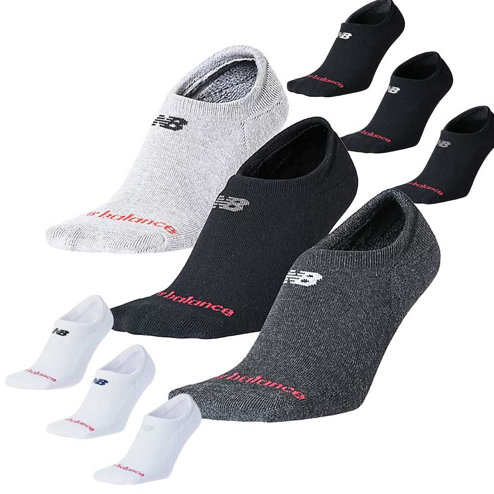 ニューバランス 靴下 LAS55635 スニーカーレングス3Pソックス メンズ レディース くるぶし下 new balance Sneaker Length 3P Socks