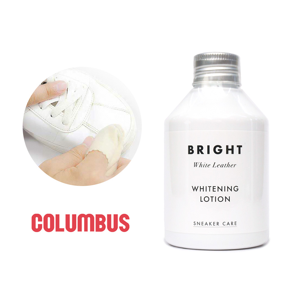 コロンブス スニーカーケア ホワイトニングローション 150mL SC BRIGHT 白色 汚れ落とし 補色 クリーム ホワイトレザー COLUMBUS SNEAKER CARE WHITENING LOTION