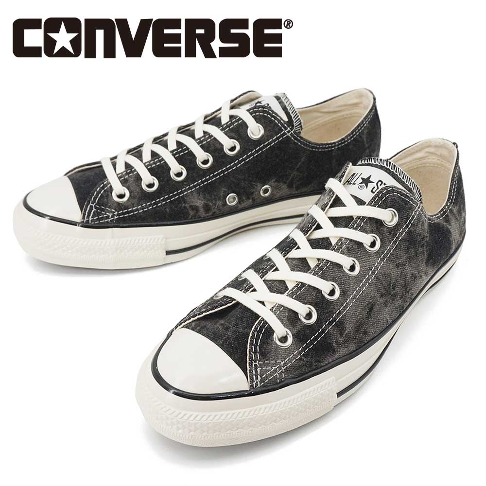 コンバース スニーカー オールスター エイジド ブリーチデニム OX メンズ ローカット レディース 26秋冬新作 CONVERSE ALL STAR AGED BLEACHDENIM OX