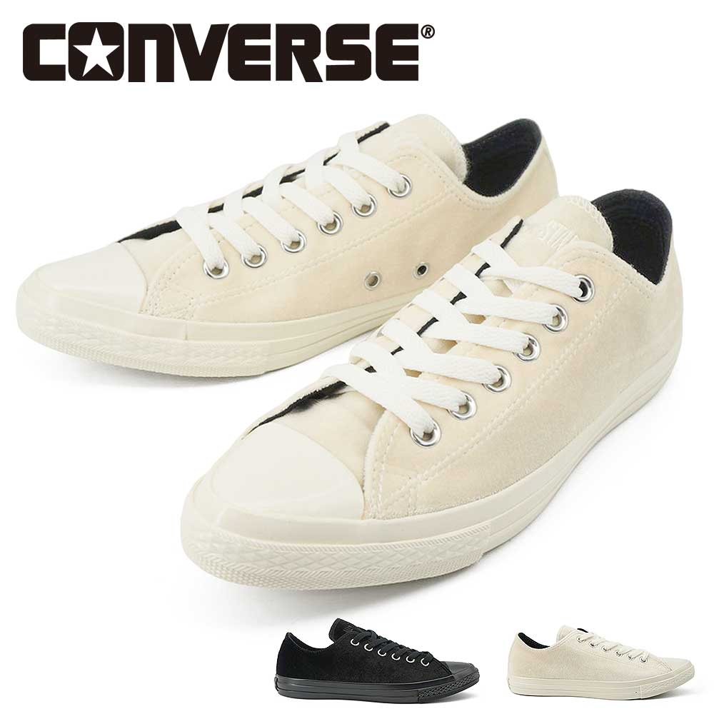 コンバース レディース オールスター ポインテッドトウ ベルベット OX スニーカー ローカット 26秋冬新作 CONVERSE ALL STAR POINTEDTOE VELVET OX