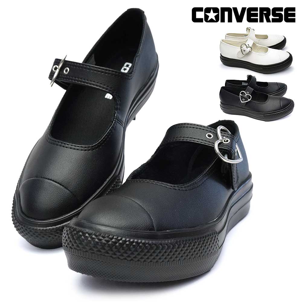 コンバース レディース スニーカー オールスター PLTS MJ ハートバックル OX メリージェーン 厚底 甲ストラップ CONVERSE ALL STAR LIGHT PLTS MJ HEARTBUCKLE OX