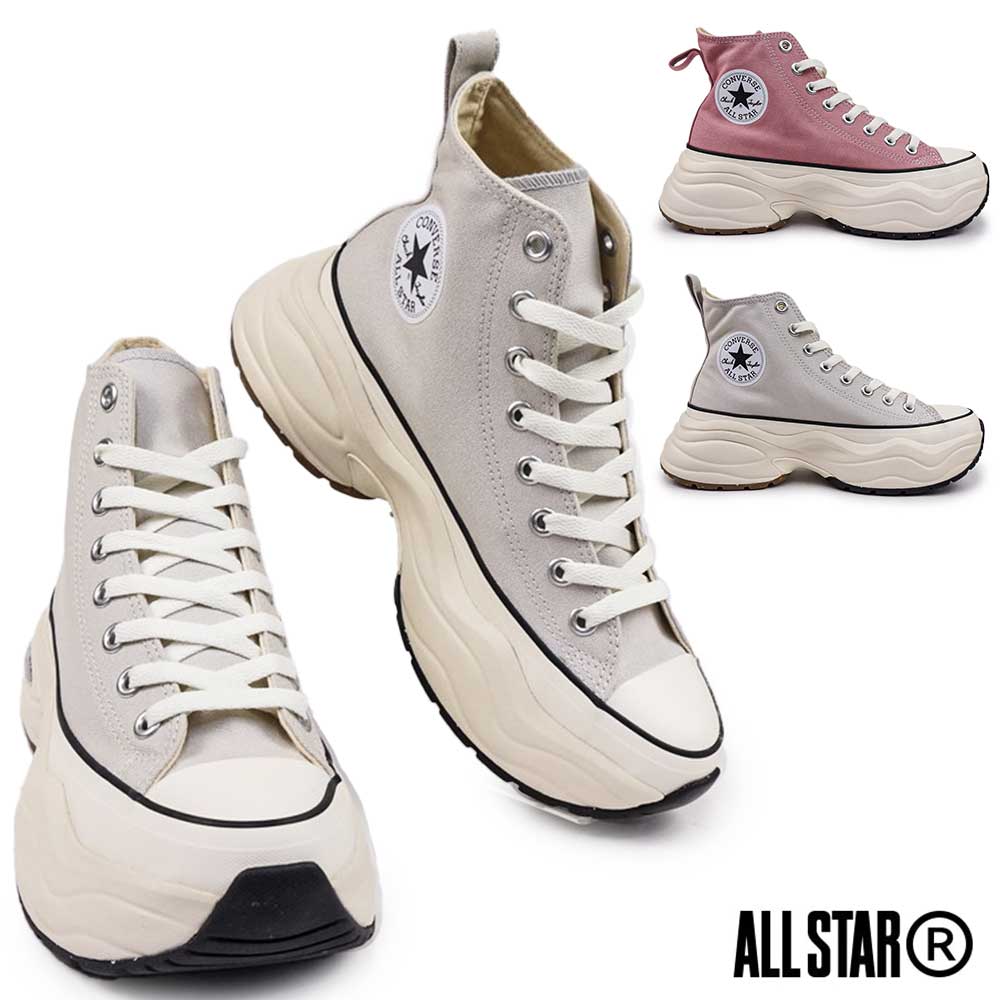 コンバース 厚底 スニーカー オールスター アール サージトレーナー HI メンズ レディース ハイカット CONVERSE ALL STAR R SURGETRAINER HI